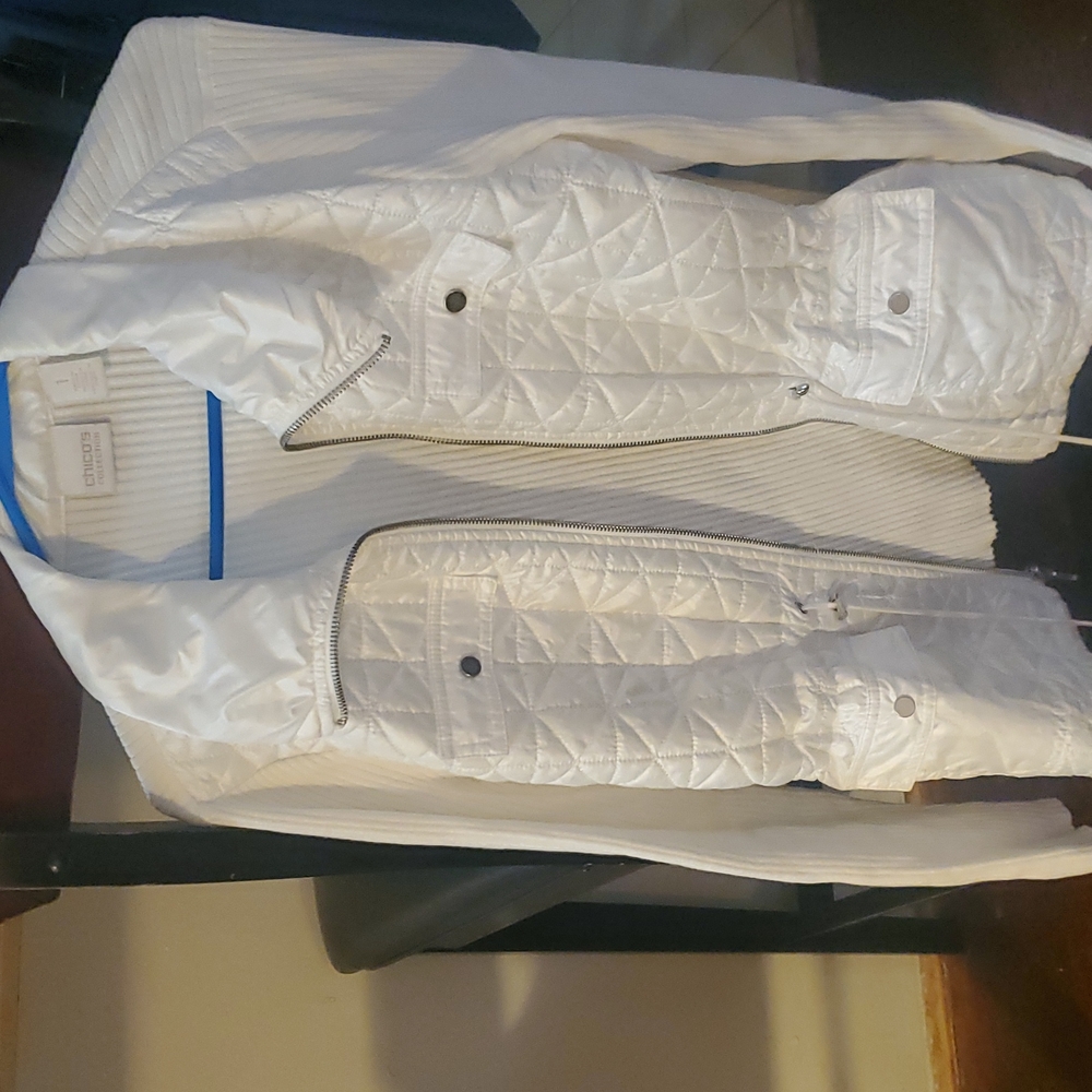 Chico"s White light jacket
